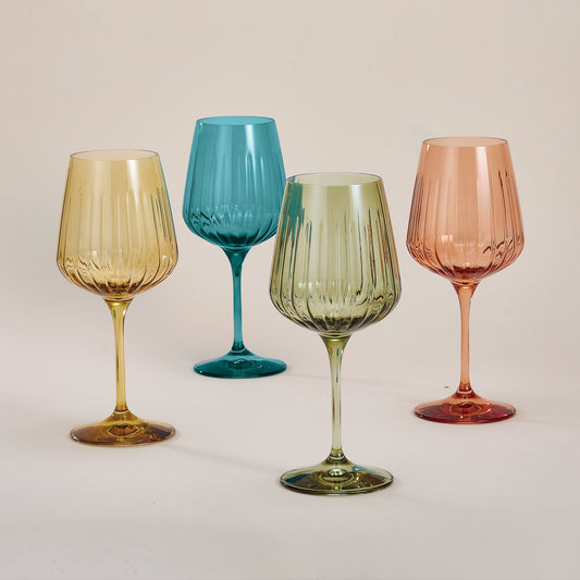 Colors of the Wind Wine Glasses Set of 4