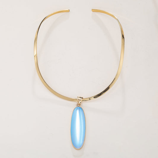 The Glow Within Luminite Slender Pendant Necklace