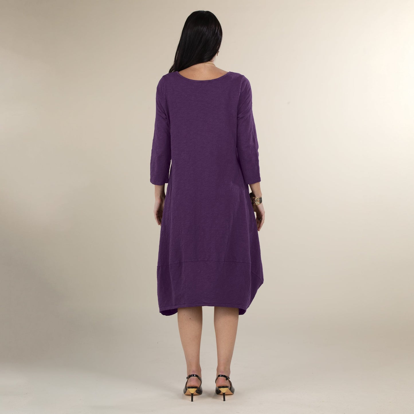 Blackberry Blooming Tulip Dress