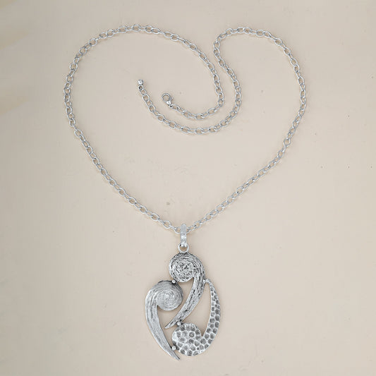Turkish Pewter Possessions Necklace