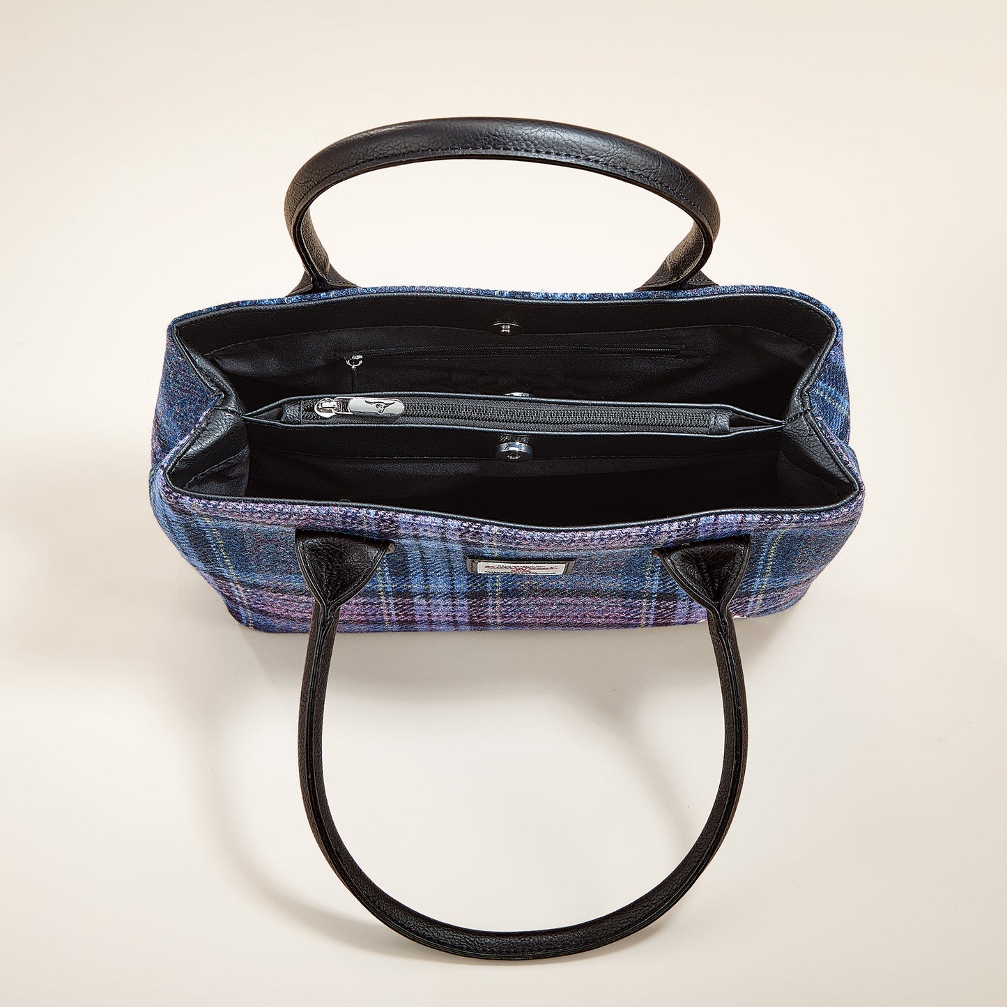 Stewart Tartan Harris Tweed Tote