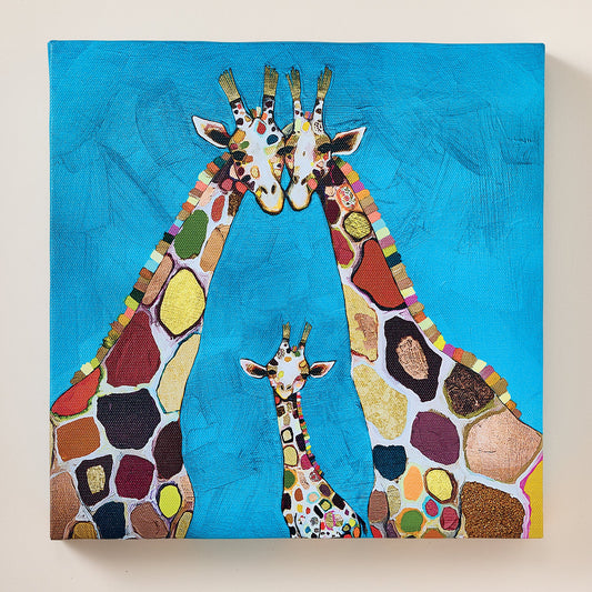 Tall Tails Giraffe Wall Art