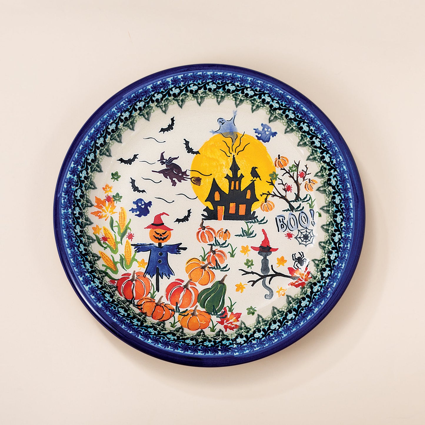 Polish Pottery Magic Moonlight Dinner Plate (Preorder)