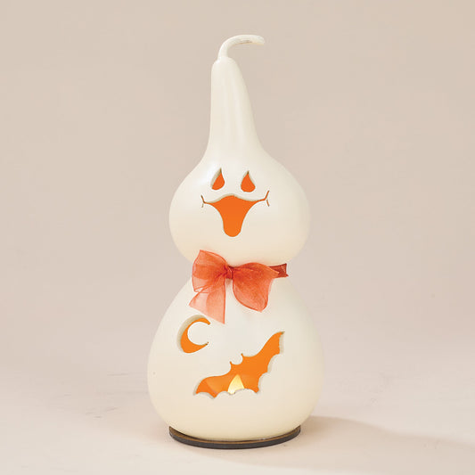 Sam The Shorty Ghost Luminary Gourd