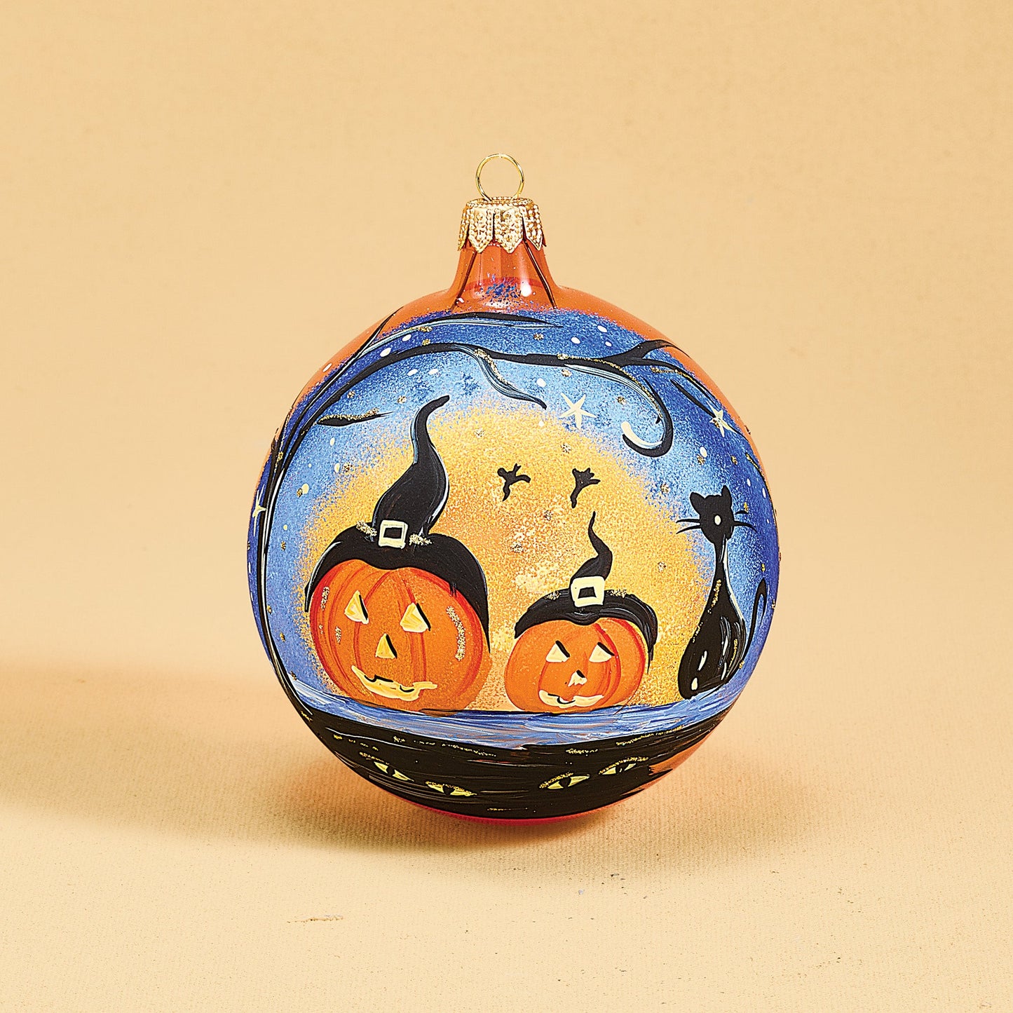 Halloween Scene Lago Di Como Ornament