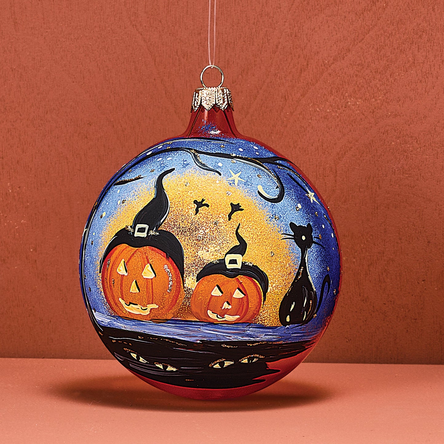 Halloween Scene Lago Di Como Ornament
