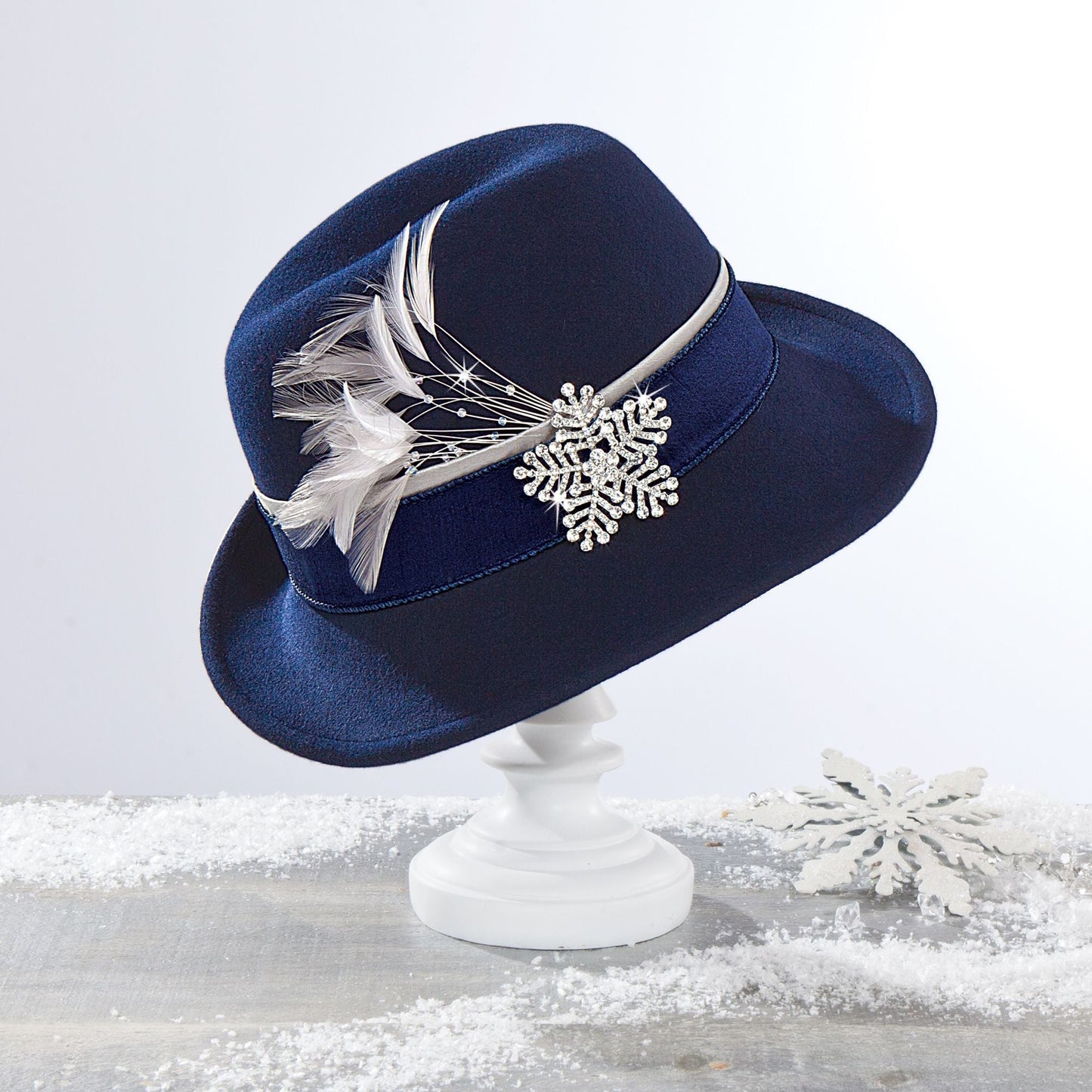 The Alaska Navy Wool Fedora (Preorder)