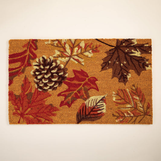 Crisp Leaves Decorative Rug