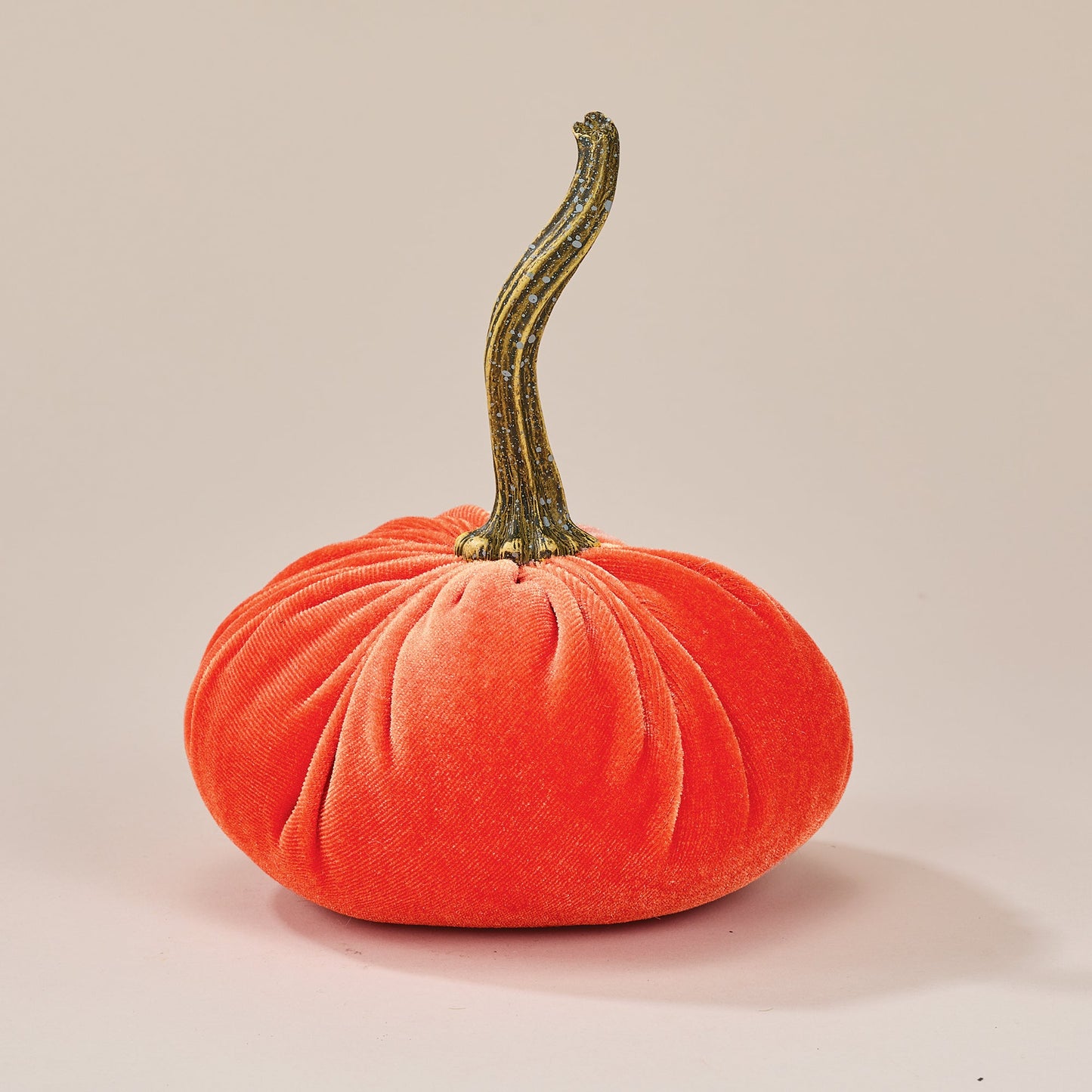 Tangerine Velvet Pumpkin